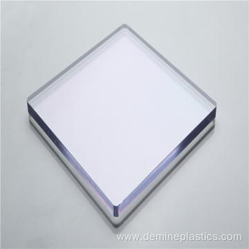 Clear polycarbonate solid sheet plastic panel